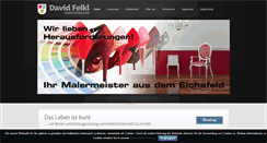 Desktop Screenshot of maler-felkl.de
